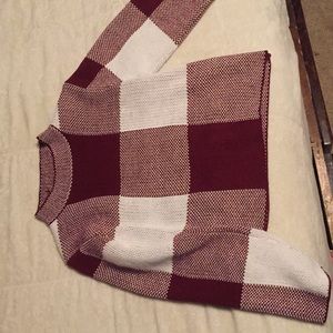 Long sleeved high necked crop top